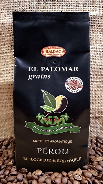 Arabica bio en grains Équateur 1kg issu du Commerce Equitable