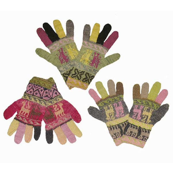 gants fins - teinture naturelle - modèle enfant