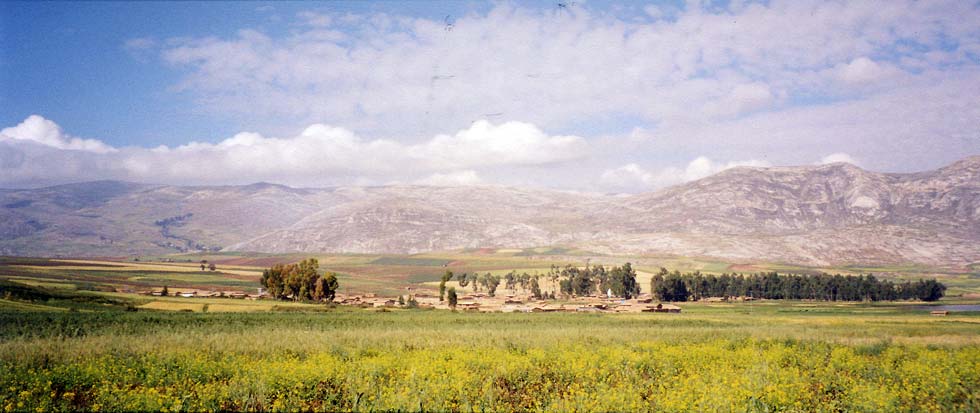 La vallée du Mantaro dans les Andes centrales